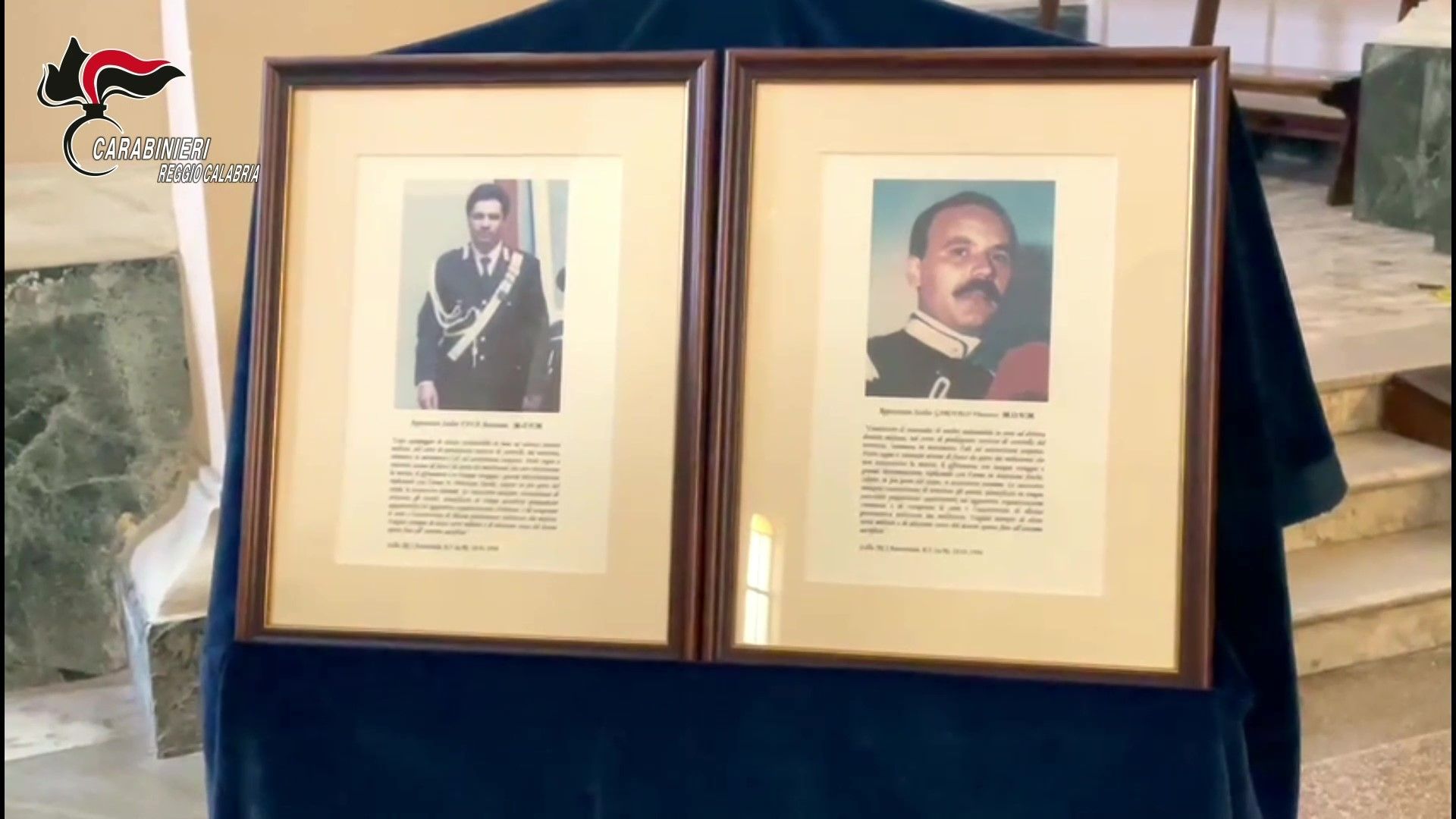 A Palmi il ricordo dei carabinieri Antonino Fava e Vincenzo Garofalo – VIDEO