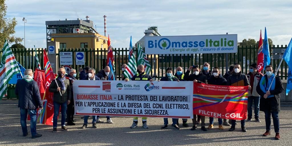 Vertenza BiomasseItalia, la Cgil: «Gli scioperi proseguiranno»
