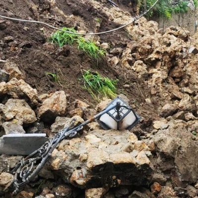 «Rimarginare la ferita provocata dalla frana nel cuore del centro storico sarà la priorità dei prossimi giorni»