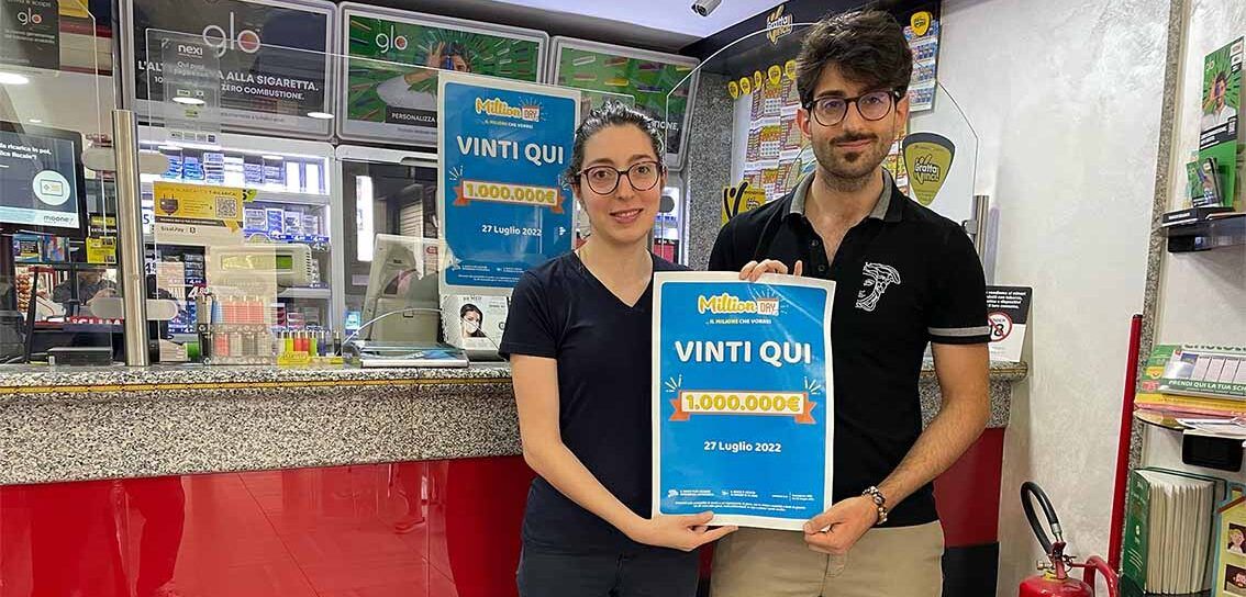 Gioca un euro e vince un milione: l’estrazione in una ricevitoria a Rose