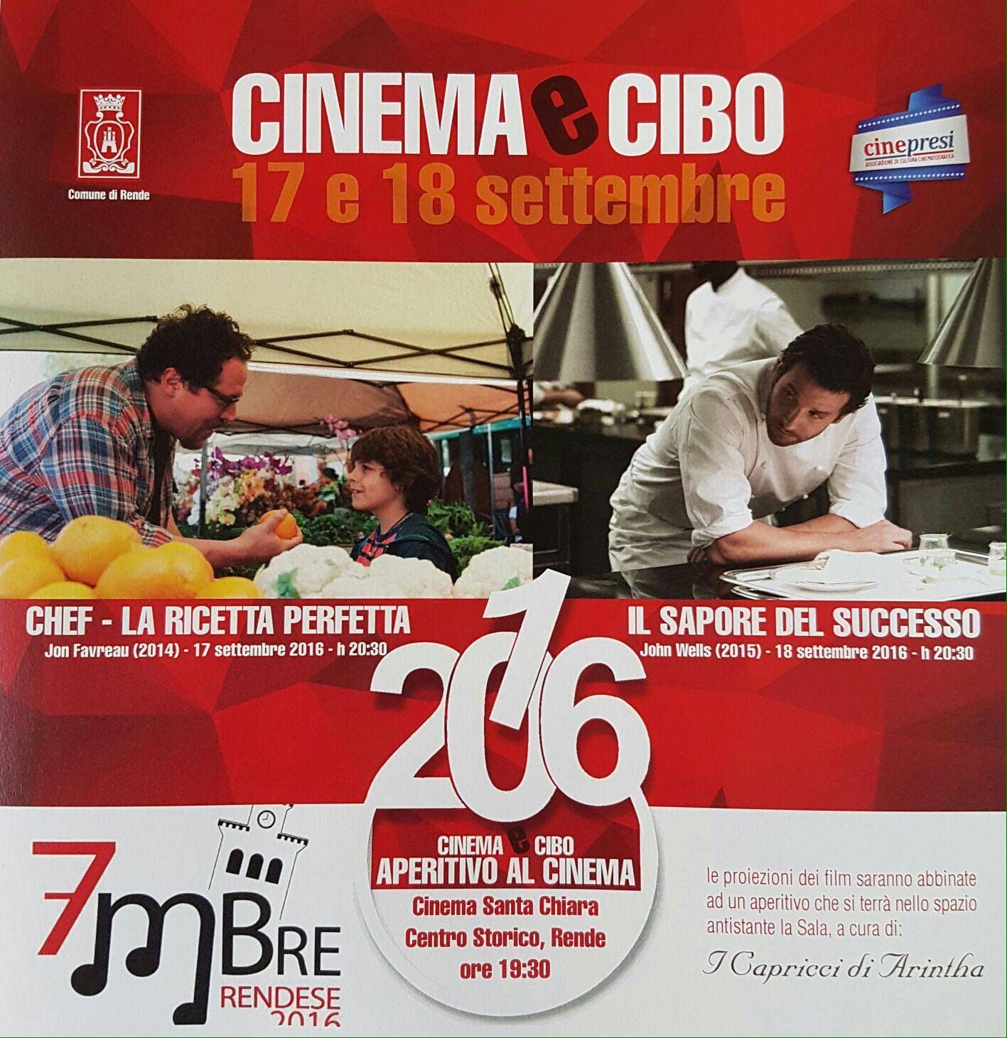 Settembre Rendese, al via la sezione Cinema