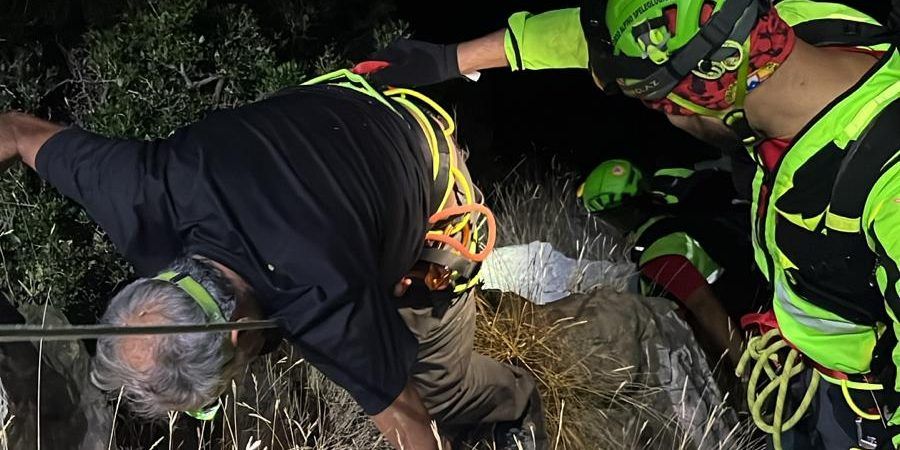 Pollino, escursione ad alto rischio: salvati tre turisti sulla Timpa di San Lorenzo