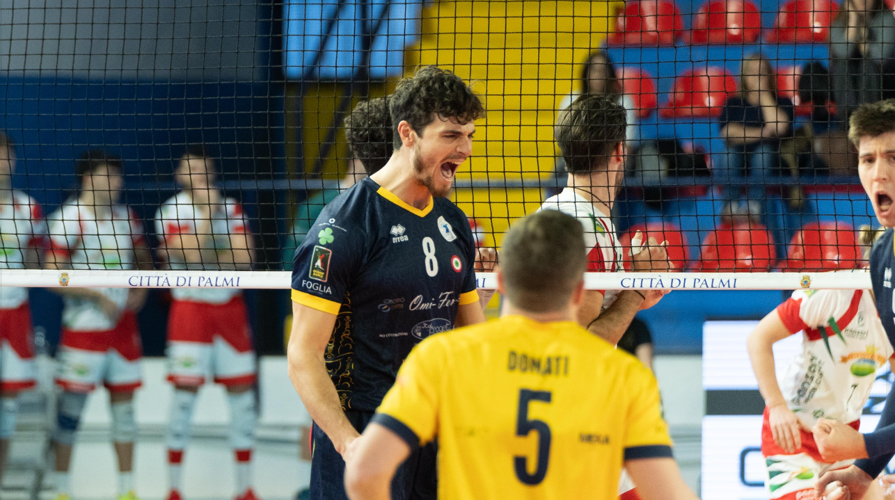 Omifer Palmi da applausi, vittoria spettacolare contro Cantù. Finisce 3-1