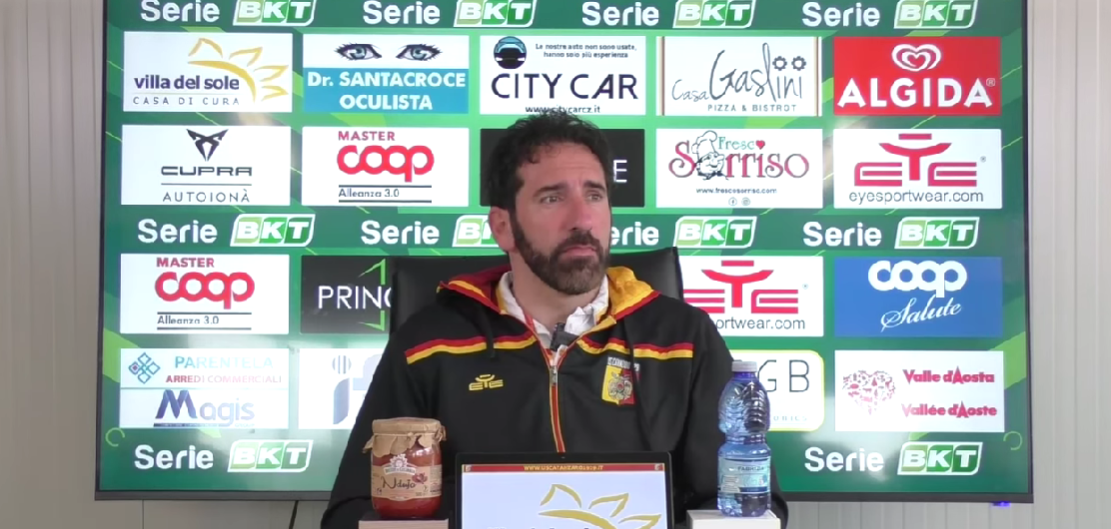 Catanzaro, Caserta: «Iemmello è insostituibile, faremo di tutto per non far sentire la sua mancanza»