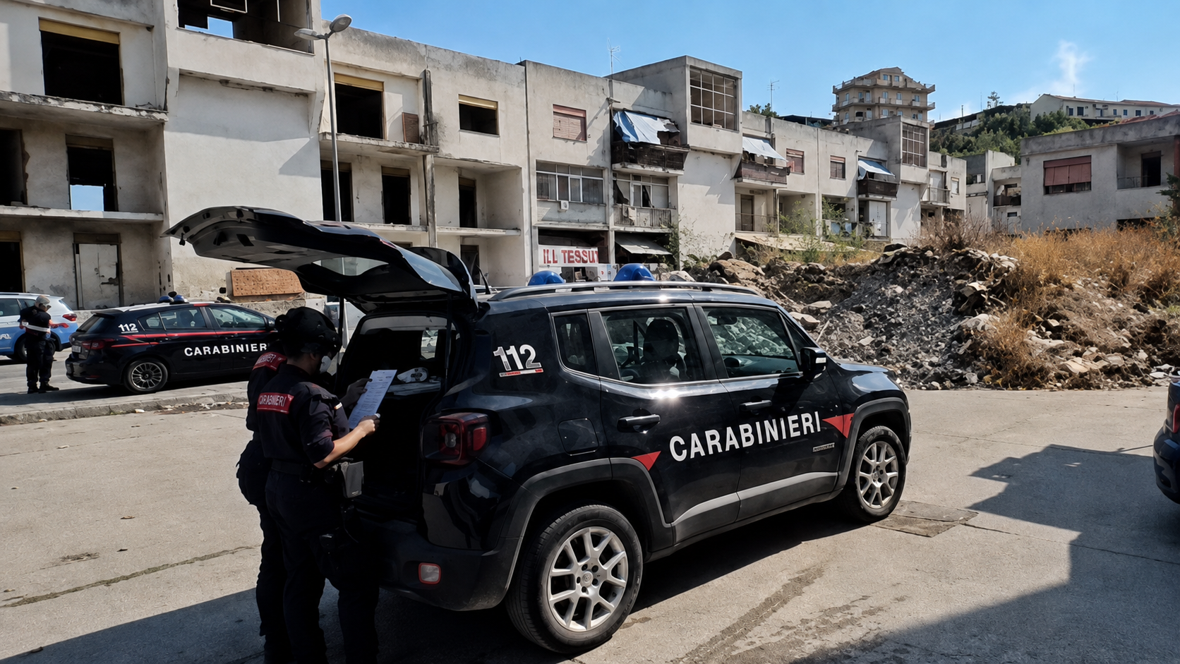 Gioia Tauro, blitz ad alto impatto alla Ciambra: 24 perquisizioni e 275 persone identificate – VIDEO