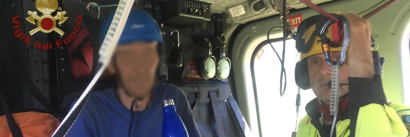 Disperso da una settimana nelle montagne, ritrovato vivo