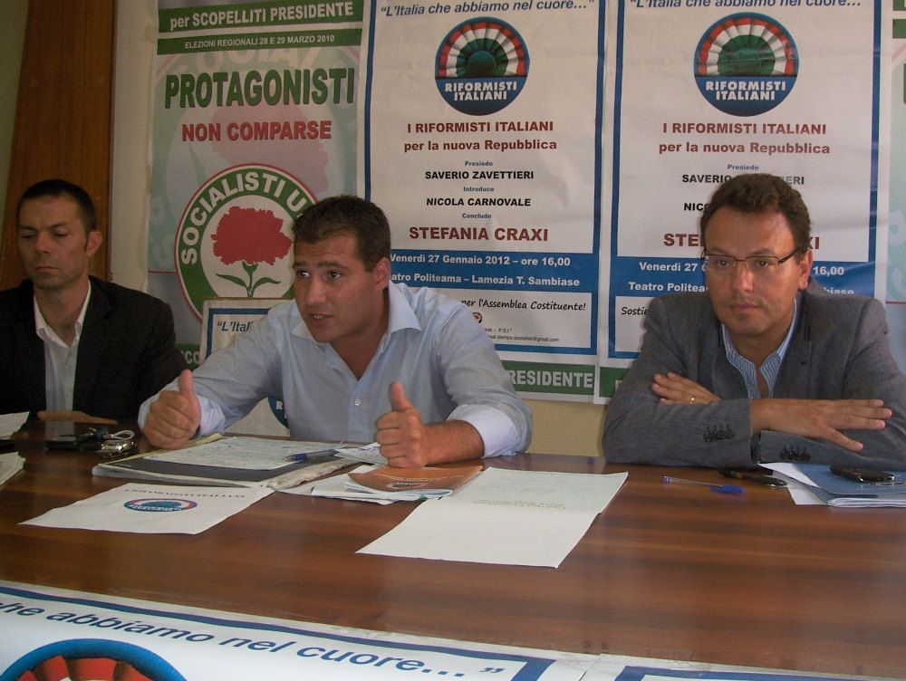 La reprimenda dei Riformisti Italiani contro Scopelliti