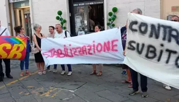 «300 famiglie senza futuro», protesta a Catanzaro per i tirocinanti ministeriali