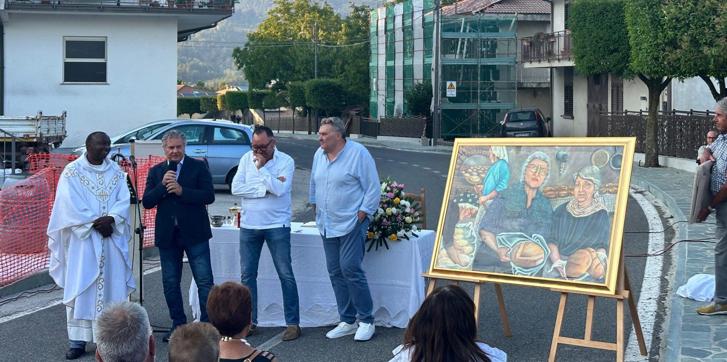 L’opera del maestro Antonio Soluri entra nella casa comunale di Panettieri