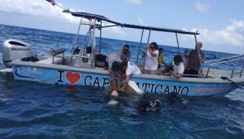 Nel Vibonese recuperati circa 250 pneumatici esausti: alcuni minacciavano la posidonia oceanica in mare