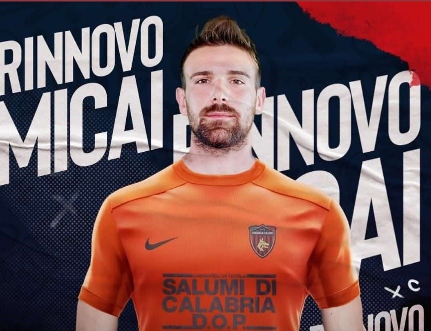 Il Cosenza blinda la porta, Micai firma fino al 2026