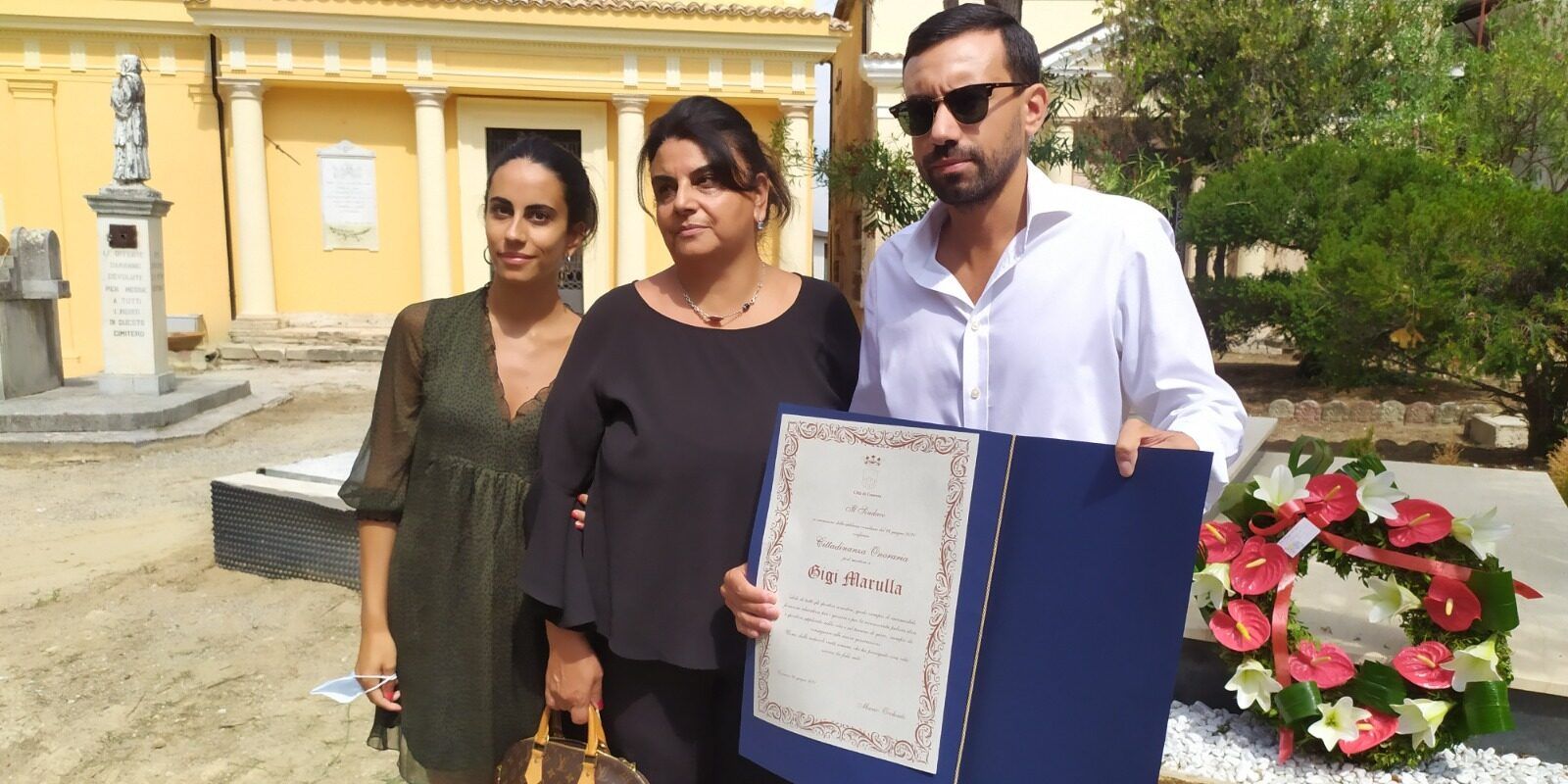 Gigi Marulla è cittadino onorario di Cosenza