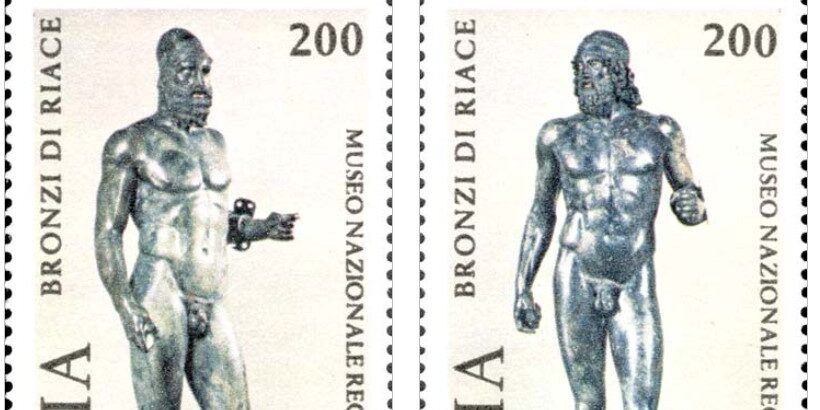 Bronzi di Riace, un nuovo francobollo celebrerà il 50° dal ritrovamento