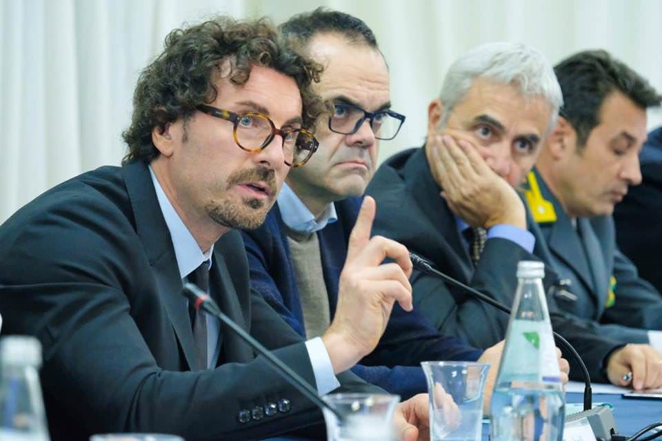 Toninelli in Calabria per la riapertura della Joppolo-Coccorino