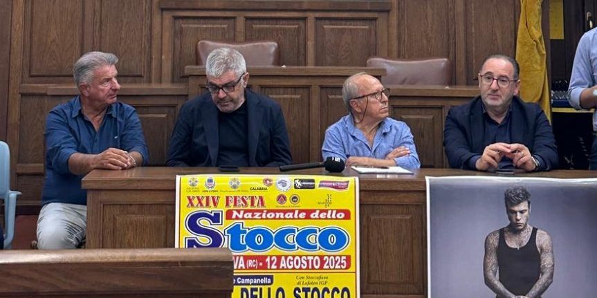 Cittanova, anche Fedez alla 24esima edizione della Festa nazionale dello stocco