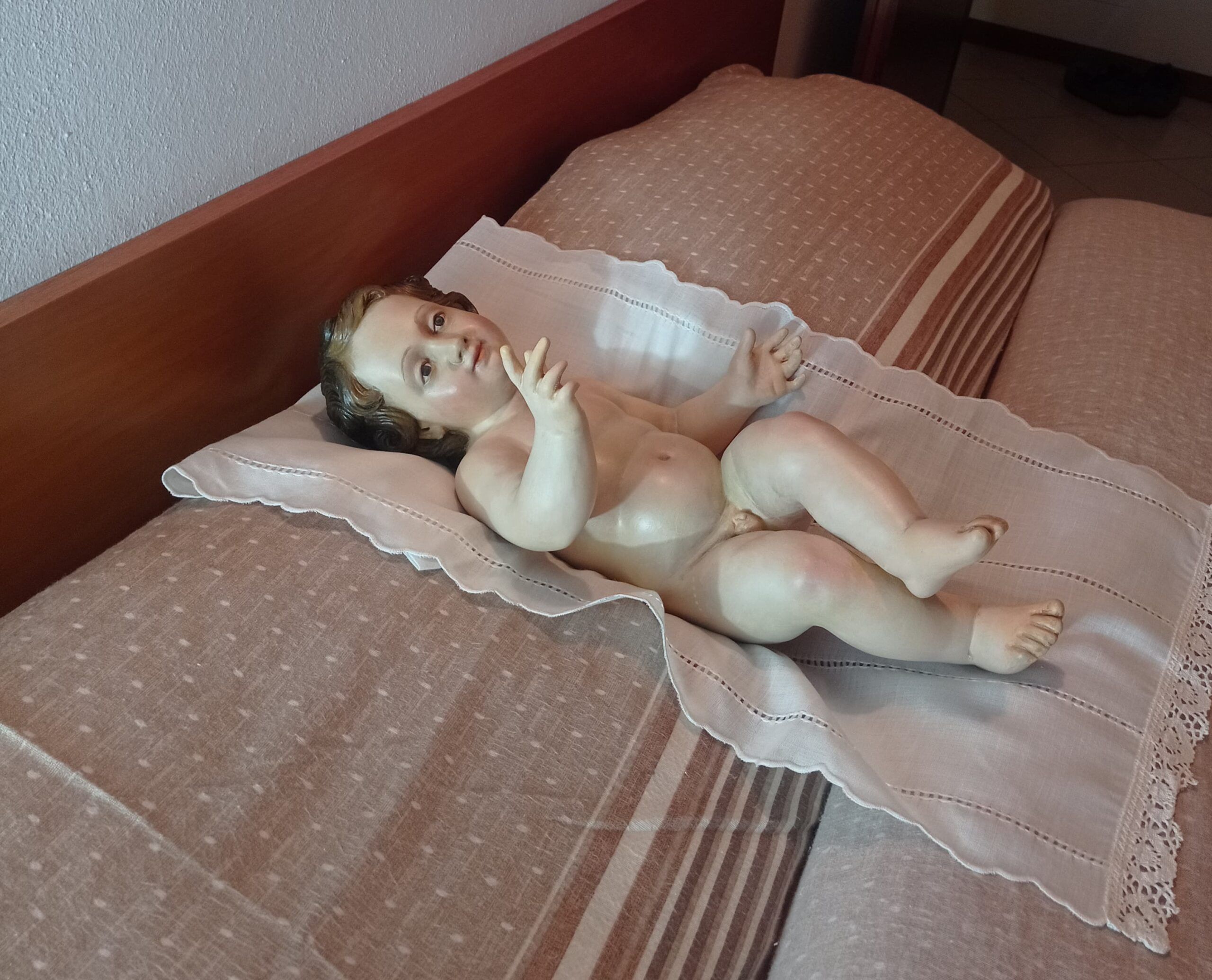 Bambinello del ‘700 riprodotto in 3D dal laboratorio dell’Università della Calabria