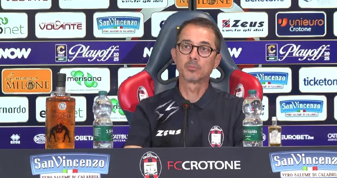 Longo carica il Crotone: «Servirà concretezza contro la Feralpisalò»
