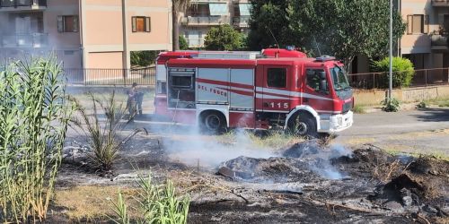 incendio lamezia