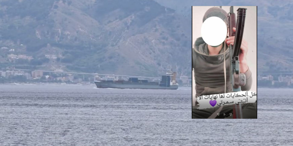 Nave con a bordo due presunti terroristi ferma al largo della Calabria jonica