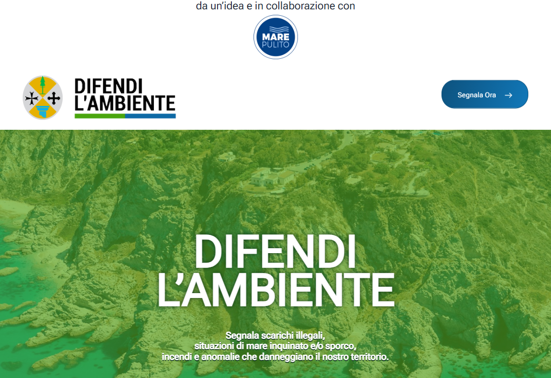 Mare inquinato, ecco il nuovo sito della Regione “Difendi l’ambiente” – VIDEO