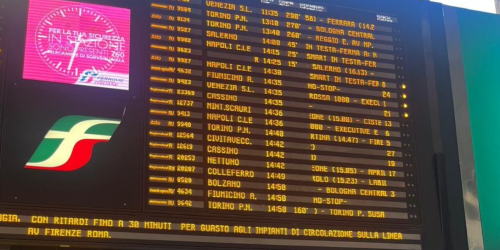 ritardi stazione termini