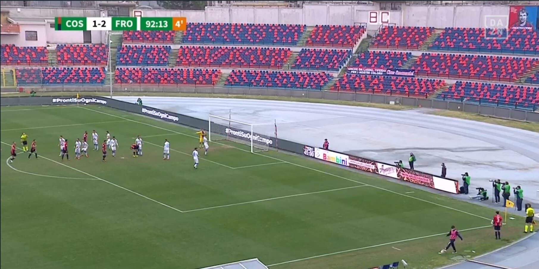 Serie B, pari per la Reggina. Il Cosenza cade in casa