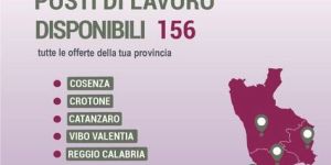 Lavoro, in Calabria 81 offerte attive sul portale Arpal: 156 posti disponibili. Ecco dove