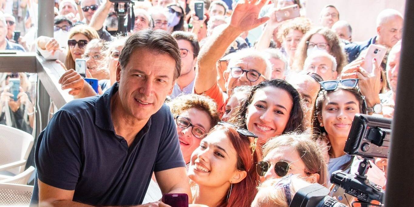 Conte a Reggio: «Boicottaggio sistematico del centrodestra e del centro al reddito di cittadinanza, non è “metadone di Stato”» – VIDEO E FOTOGALLERY