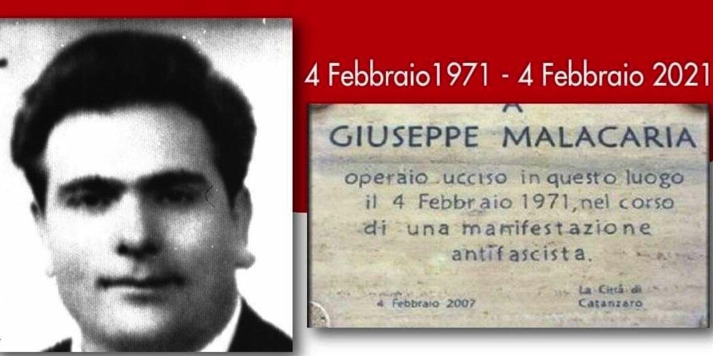 Catanzaro ricorda Malacaria: «Per non dimenticare»