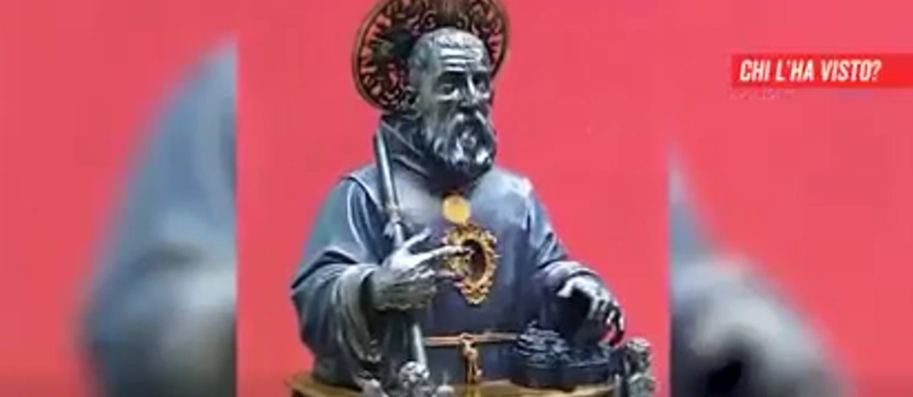 Tesori sacri di San Francesco rubati a Paola: il mistero continua. Il caso ritorna in TV – VIDEO