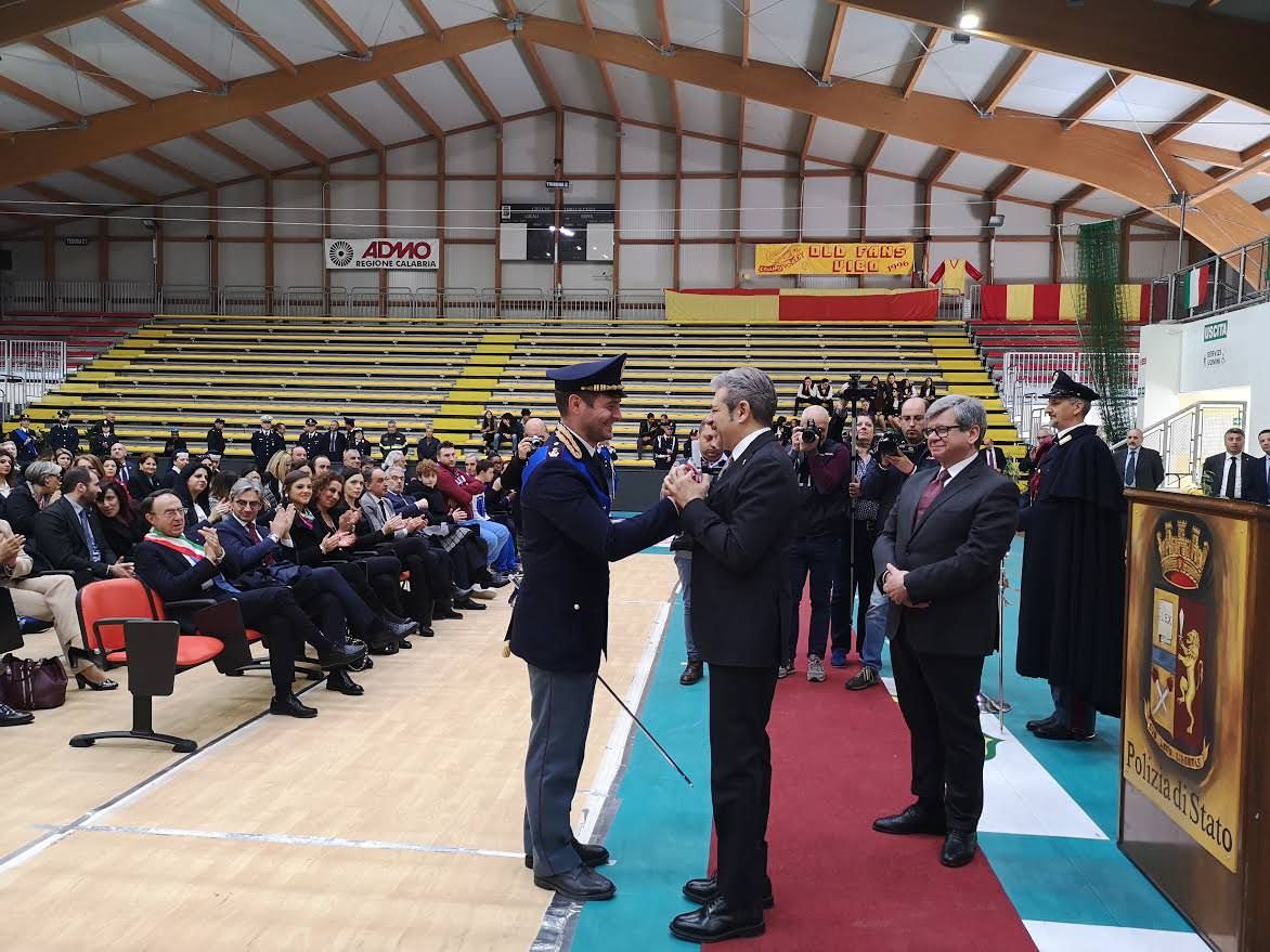 Vibo, l'appello del questore Grassi: «Fare squadra significa fare Stato» – VIDEO