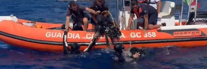 Yacht affondato, individuato il corpo dell’ultima dispersa