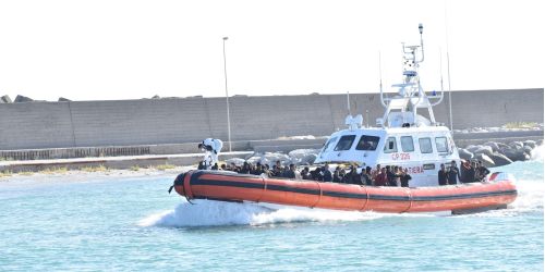 Roccella Jonica, Sbarchi