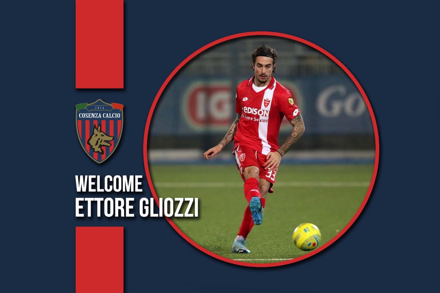 Un sidernese per l'attacco del Cosenza. Dal Monza arriva Gliozzi