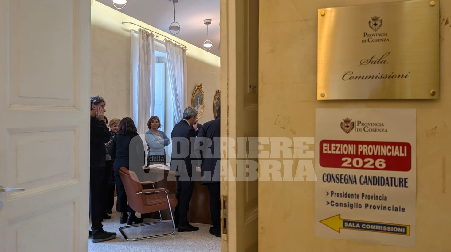 Le liste per il Governo della Provincia di Cosenza