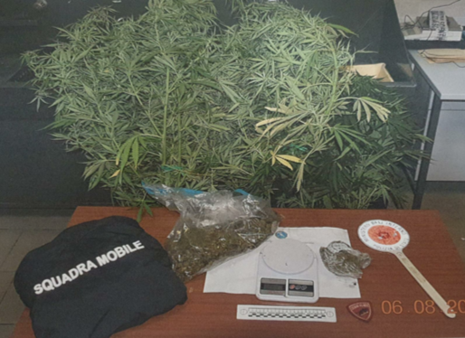 Crotone, beccato con un chilo di marijuana: arrestato un 62enne