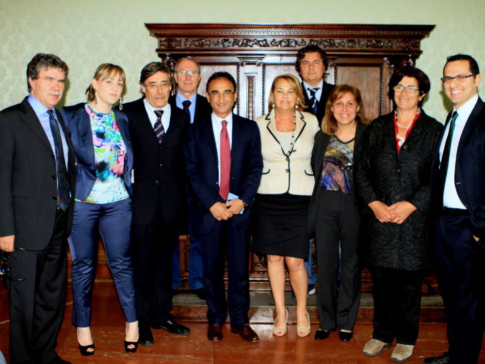 Prima riunione della giunta Abramo