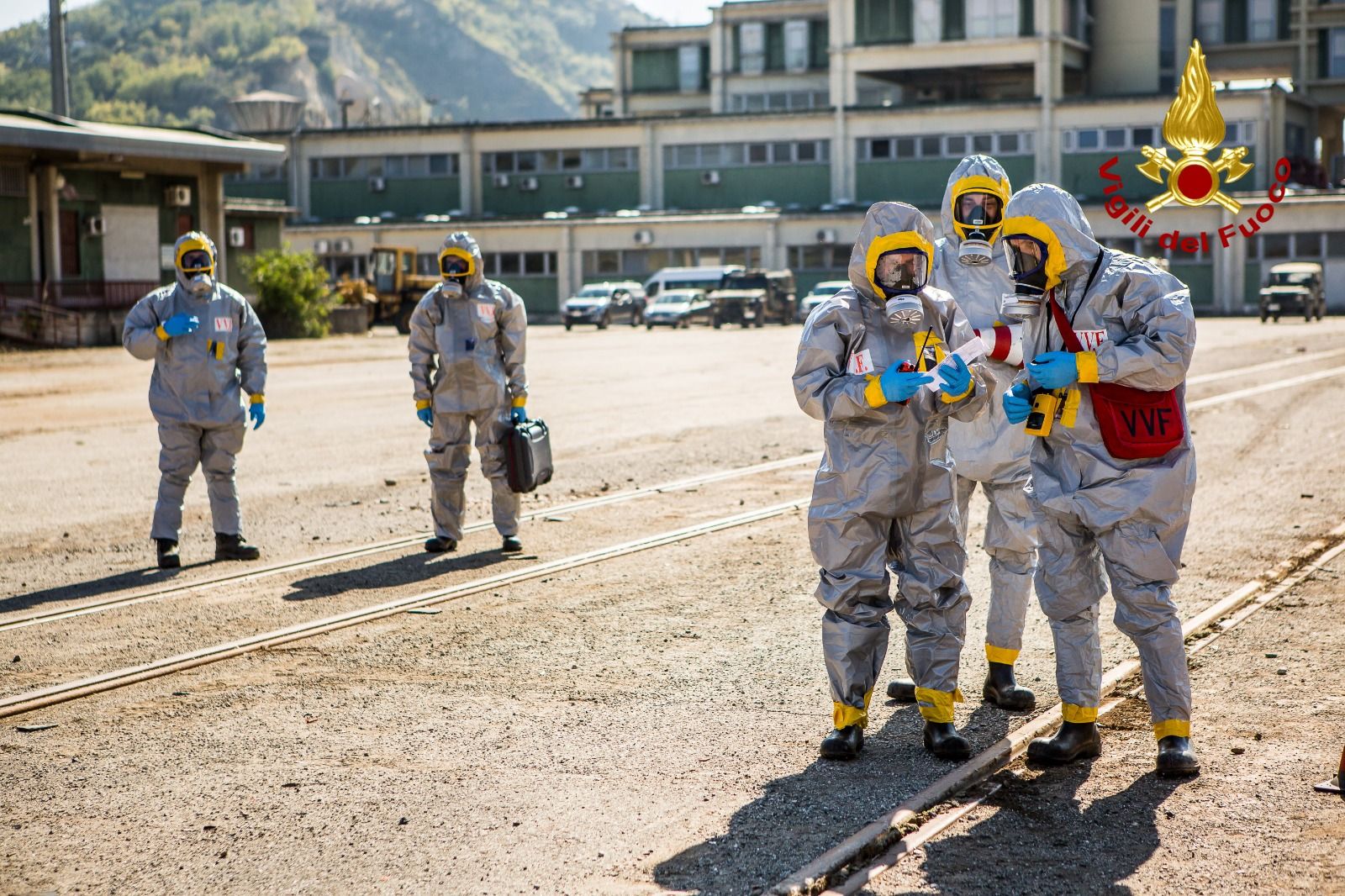 Attacco nucleare e biologico in Italia, esercitazione nel Cosentino – FOTO