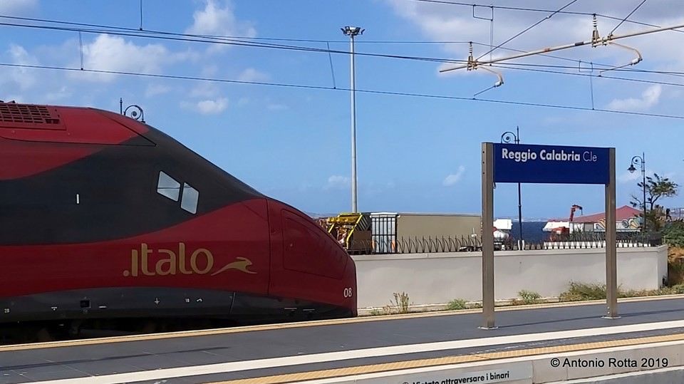 «Da giugno sui binari calabresi i convogli bordeaux Italo Treno»