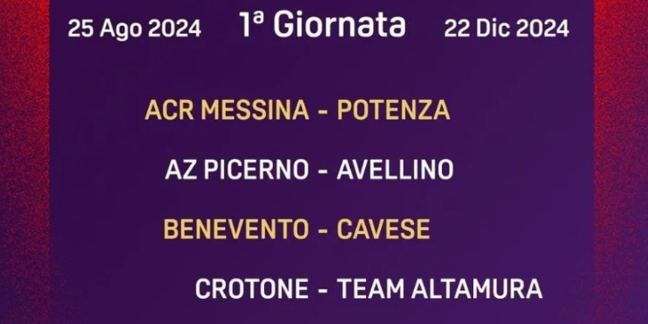 Crotone, ecco il calendario: esordio casalingo contro il Team Altamura – GRAFICO