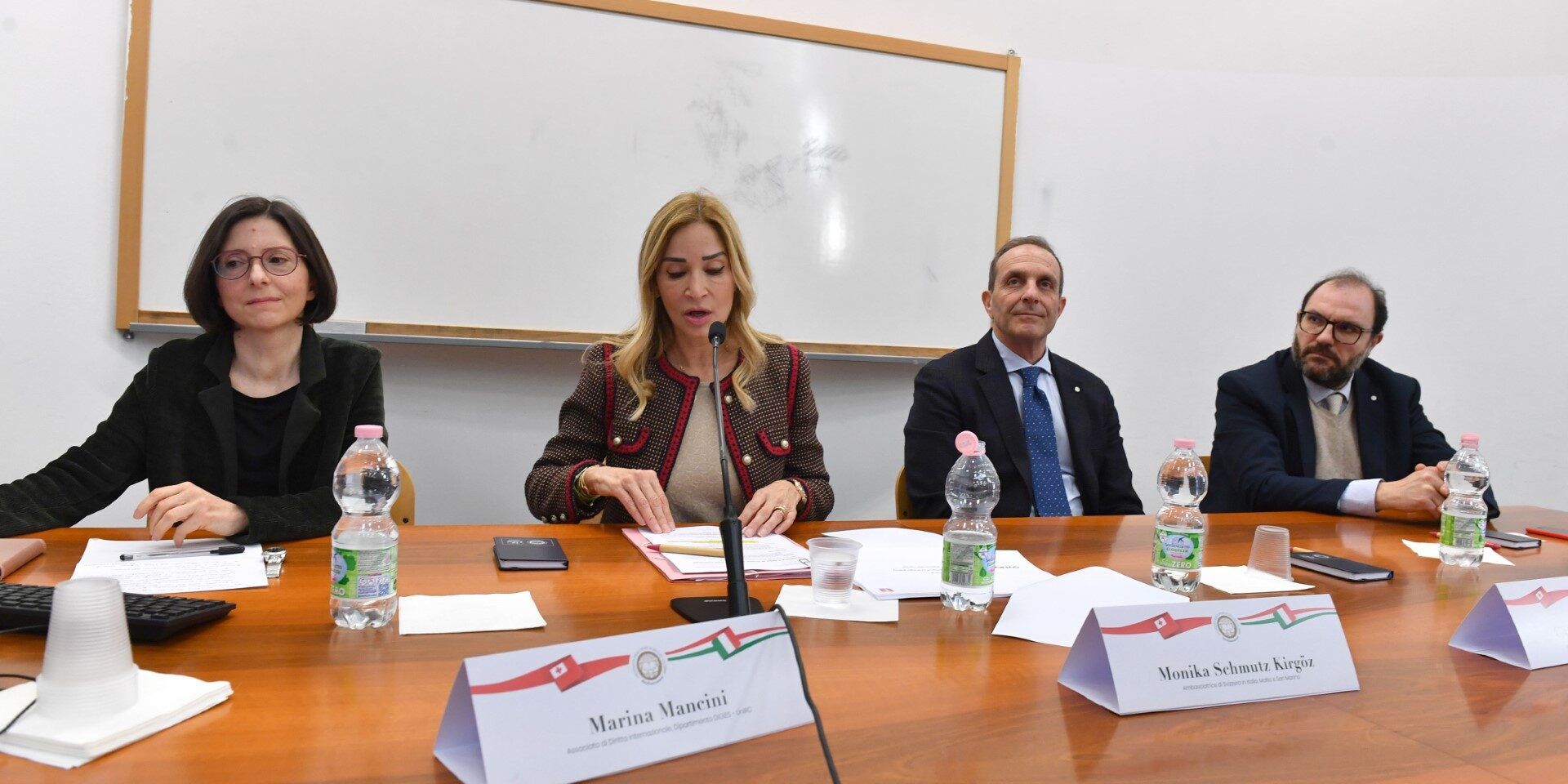 L’Università Mediterranea ospita l’Ambasciatrice di Svizzera in Italia Malta e San Marino