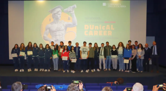 DUnicAL Career, il binomio vincente tra sport e studio: altri 13 campioni scelgono l’Unical
