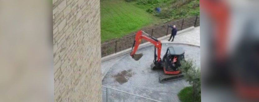 Cosenza, un contenzioso finisce a «colpi di ruspa» e una clinica senza corrente – VIDEO