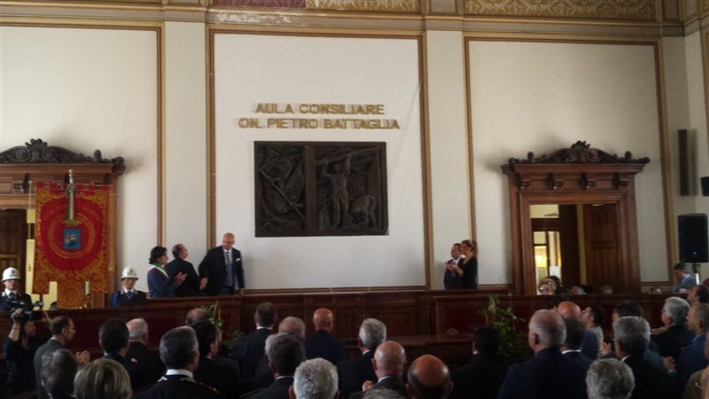 L’omaggio di Reggio a Pietro Battaglia