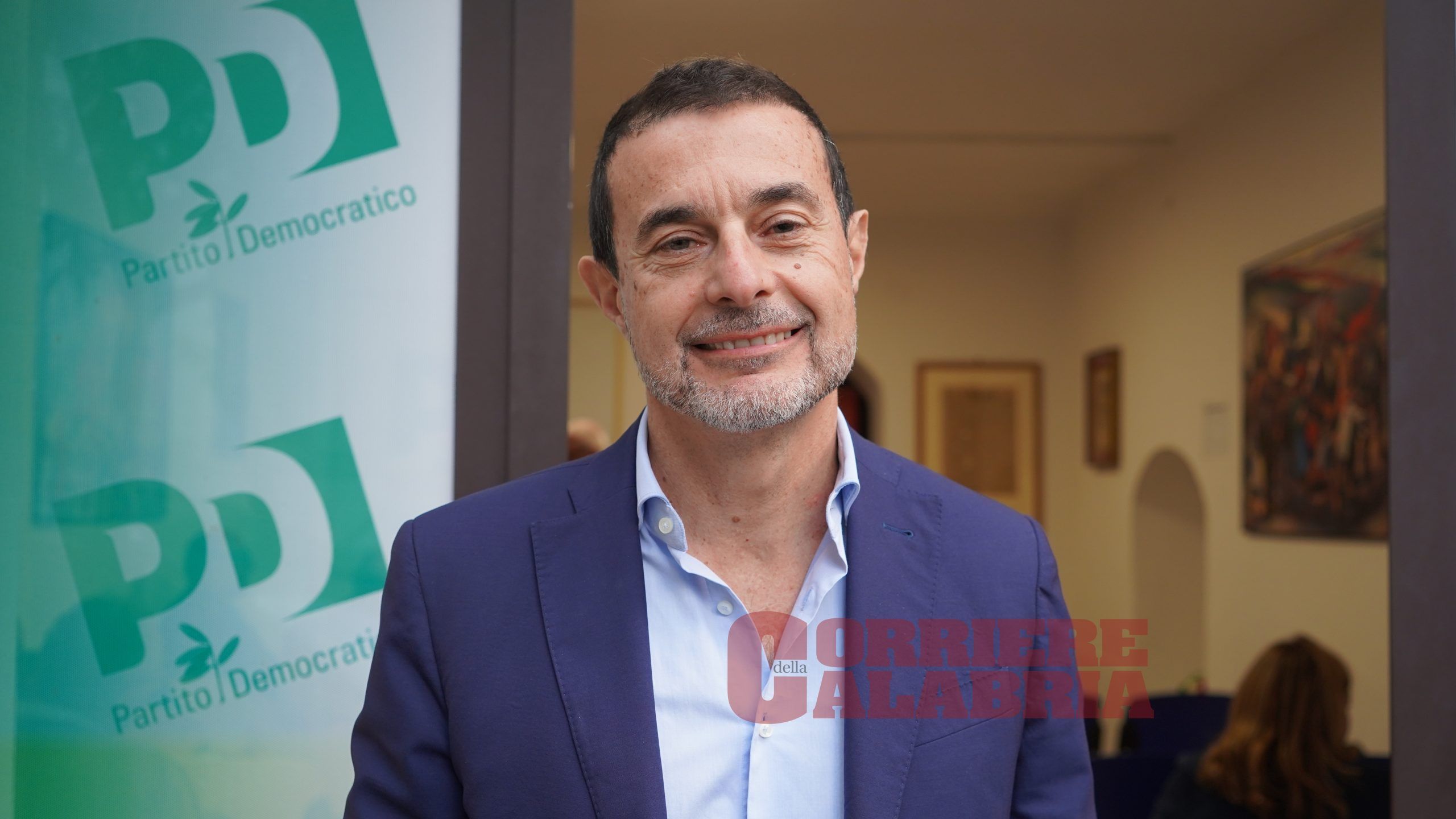 Stefanazzi arriva a Cosenza e manda un messaggio a Caruso: «Il candidato sindaco è una partita nazionale»
