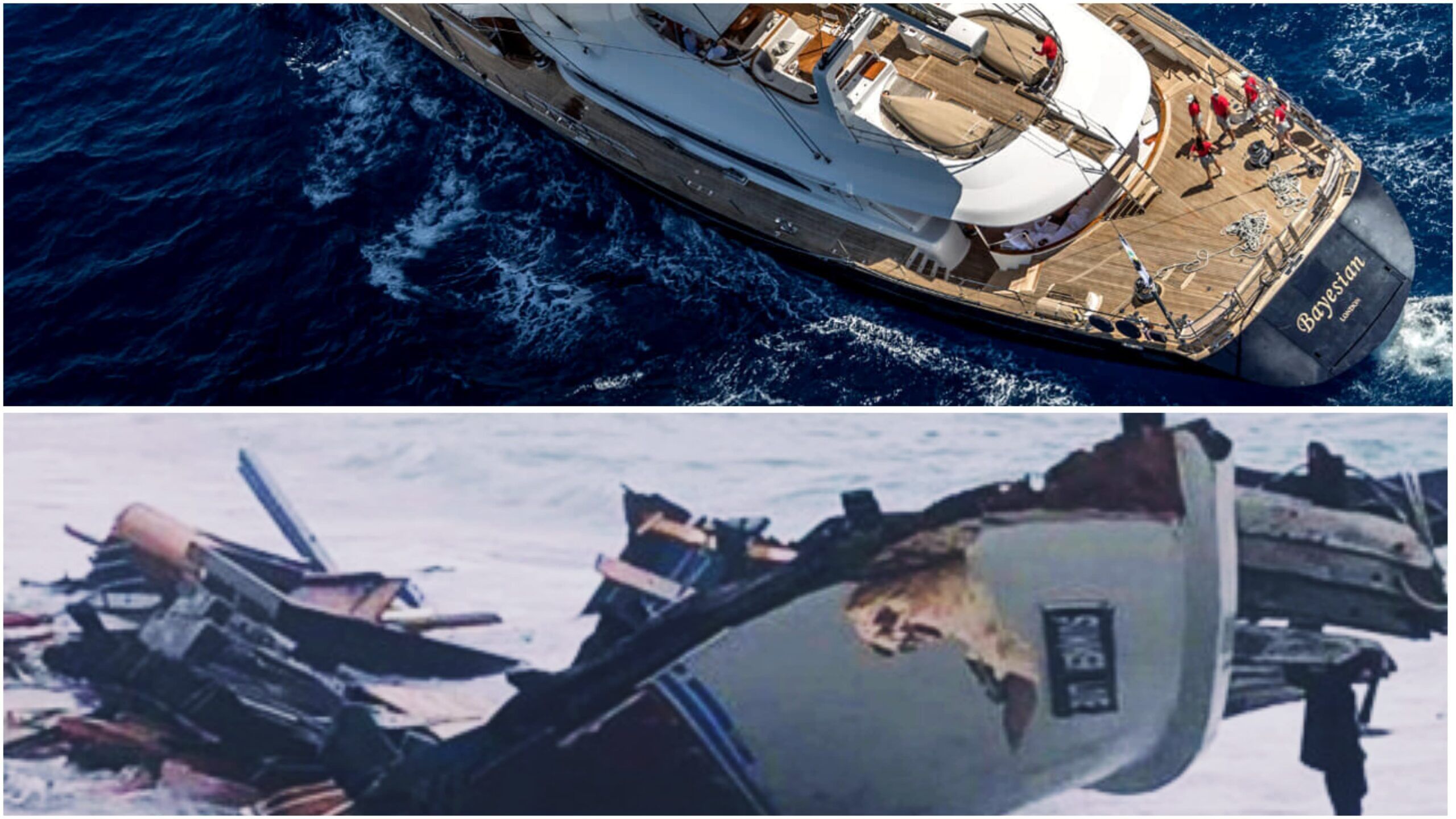 Confronto tra due naufragi: il Bayesian di Palermo e il caicco di Cutro. Una storia di ricchi e poveri