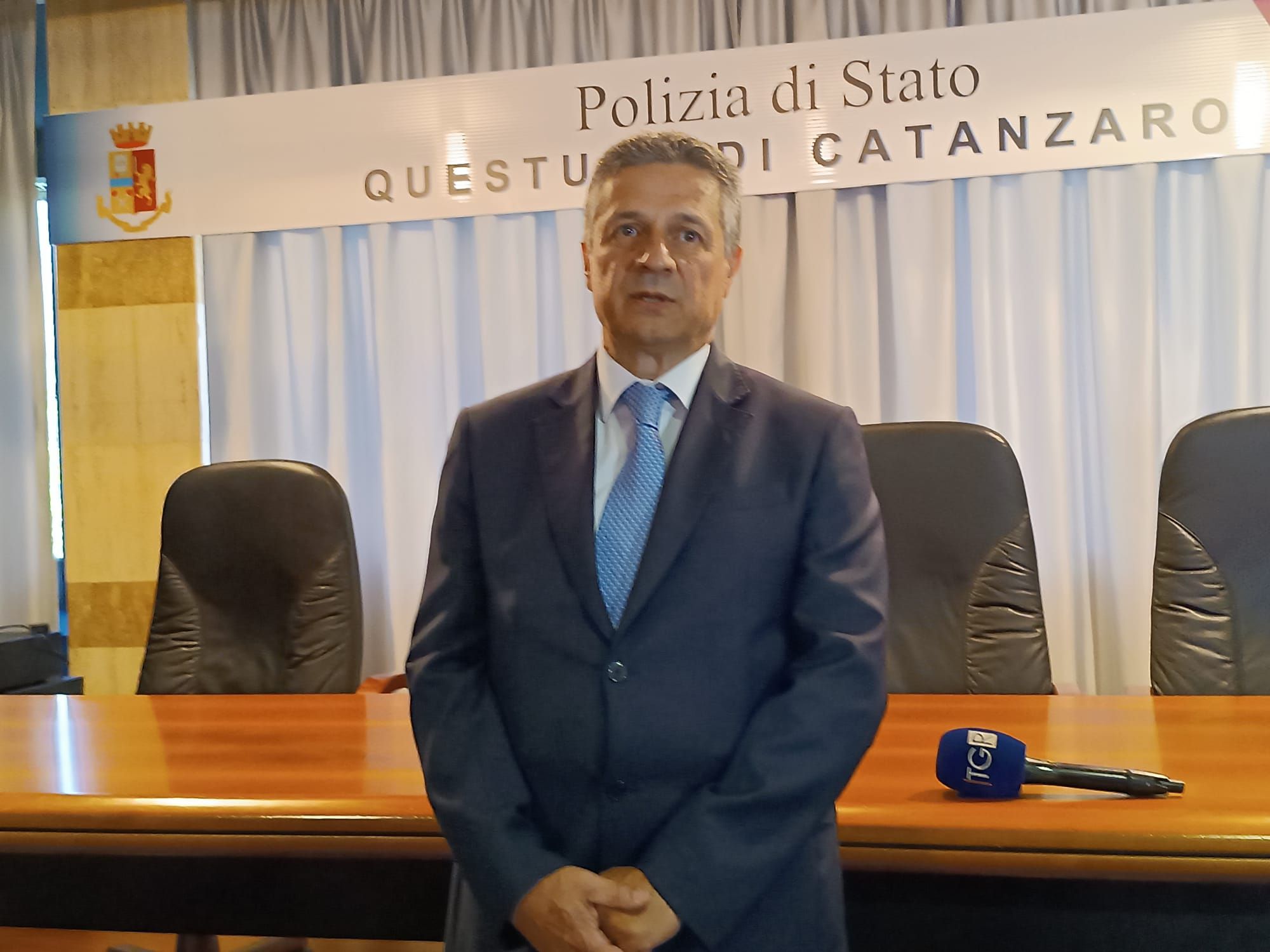 Il nuovo questore si presenta a Catanzaro: «Priorità alla lotta contro la ‘ndrangheta» – VIDEO