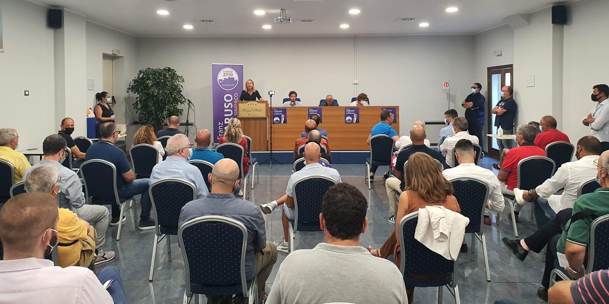 Franz Caruso: «Centrosinistra unito. Ora costruiamo Cosenza 2050»