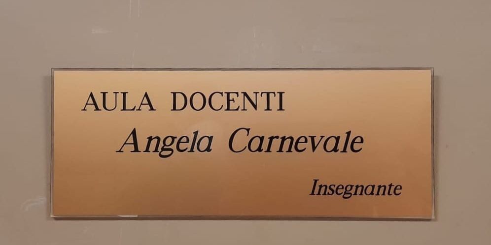 Milano, l’istituto comprensivo Tolstoj intitola l’aula magna ad Angela Carnevale