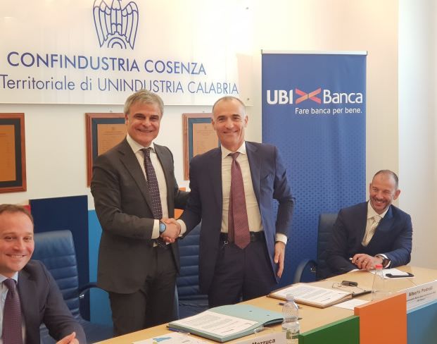 Innovazione, siglata intesa tra Unindustria Calabria e Ubi Banca
